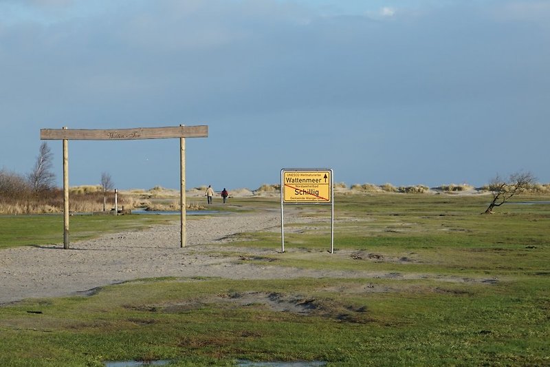 Access to the beach of Schillig