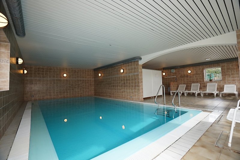 Indoor pool of the Holliday village