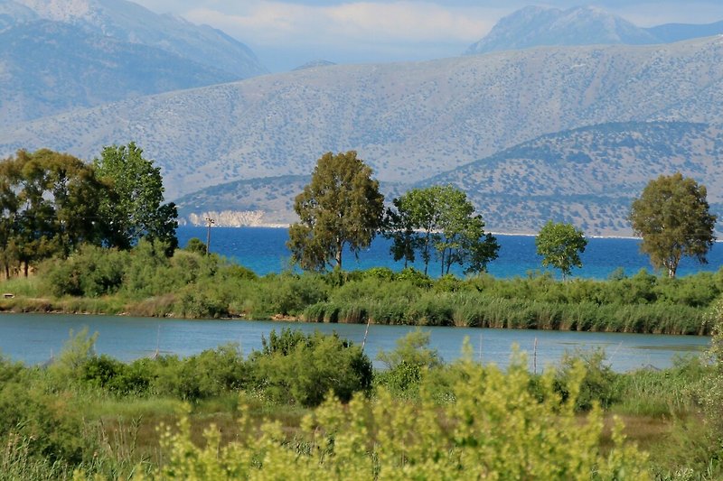 Malerisches Naturschutzgebiet in Agios Spiridon