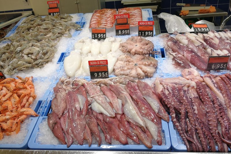 Fisch im Supermarkt