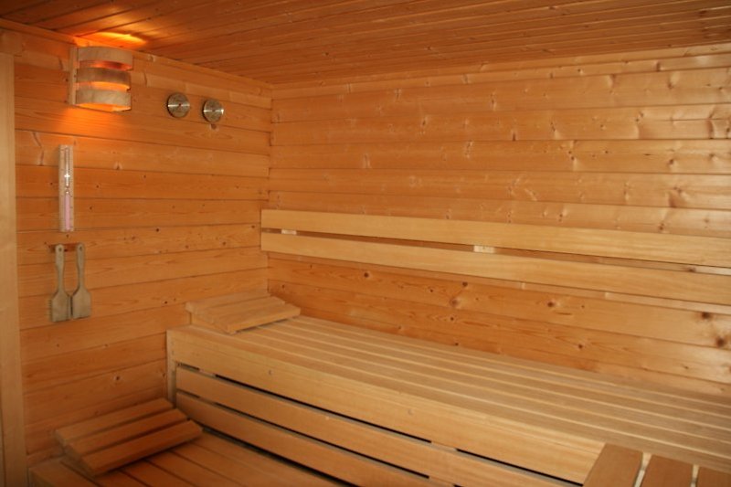 Sauna confortevole