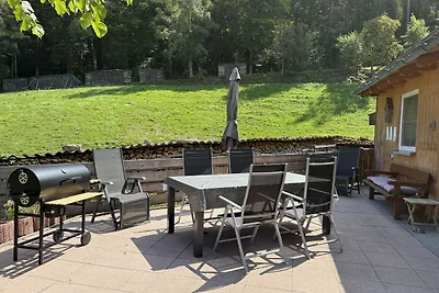 Ferienhaus Süßbächle Sauna Garten