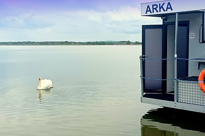 Hausbot in Mielno, See Jamno Ostsee