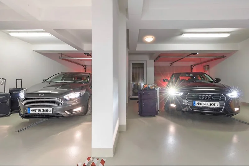 Beide Garagen auf einen Blick