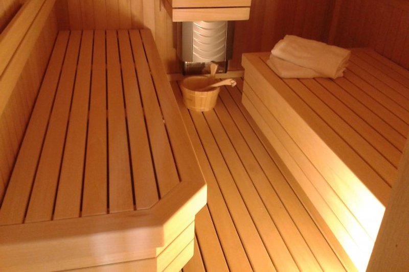 neue Sauna zum relaxen