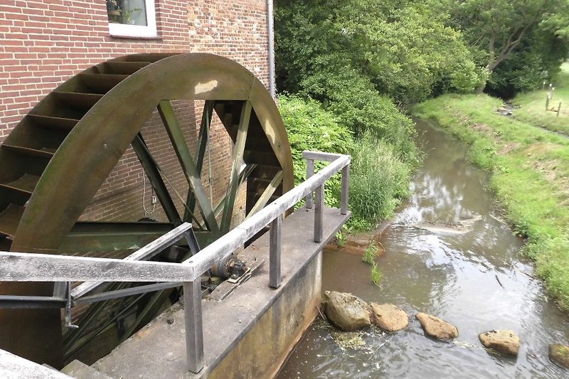 Watermill in the surroundings.