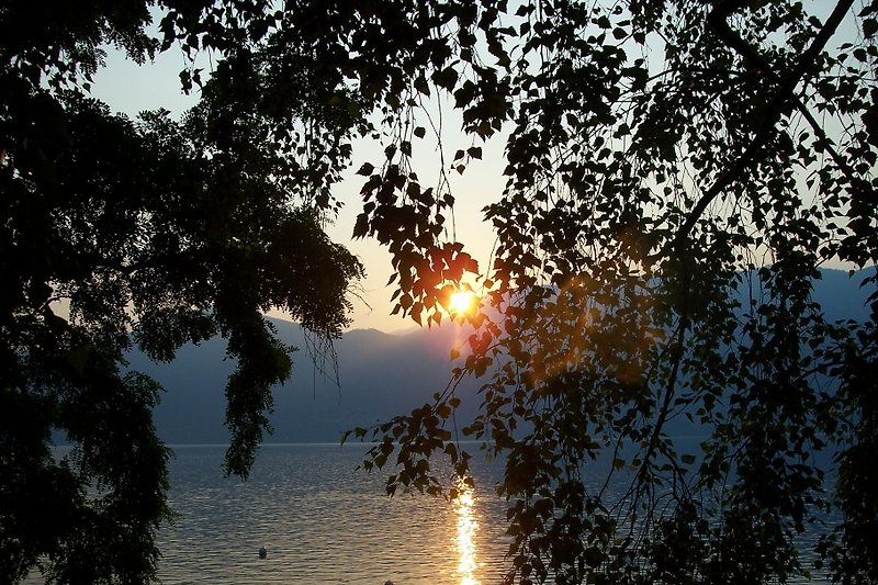 Sunset at Lake Maggiore