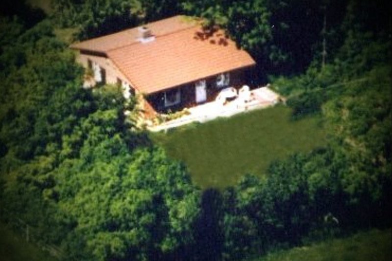 Foto aerea della Villa Sonne