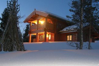 Holzblockhaus Norwegen