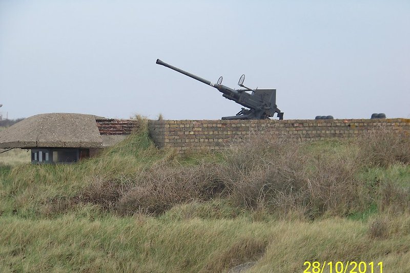 The Atlantic Wall in Middelkerke is well preserved and historically very interesting.