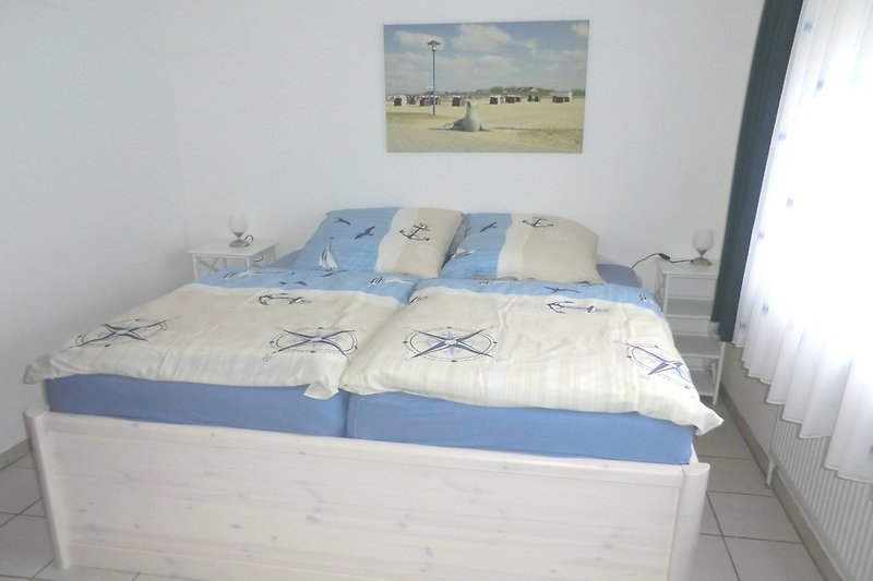 Schlafzimmer I mit Doppelbett