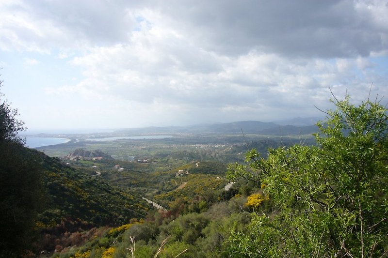 Panorama oberhalb Baunei