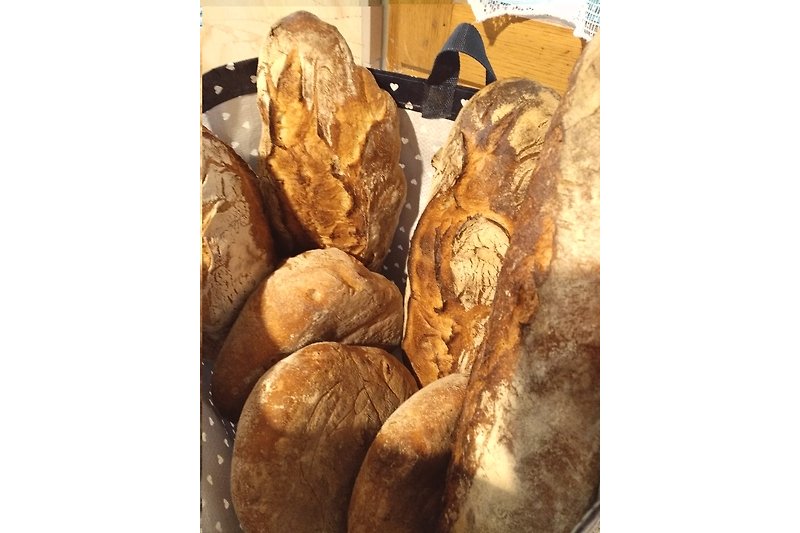 bestes Brot vom Bäcker in Olarg.