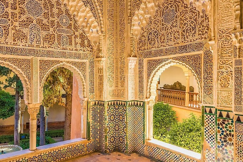 Maurische Architektur der Alhambra