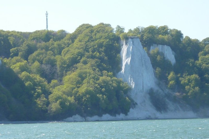 The famous chalk cliffs