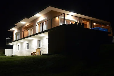 Panorama Meerblick Penthouse LAGOONA für 2-9 Pers. inkl. Garage, Glasfaser Internet, eigener Garten für Kinder und Hunde