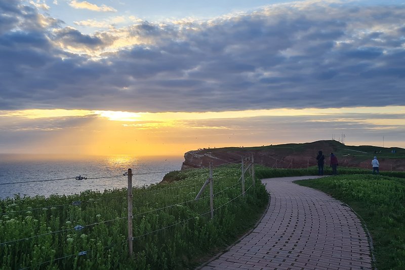 Die Sonnenuntergänge sind hier sehr imposant