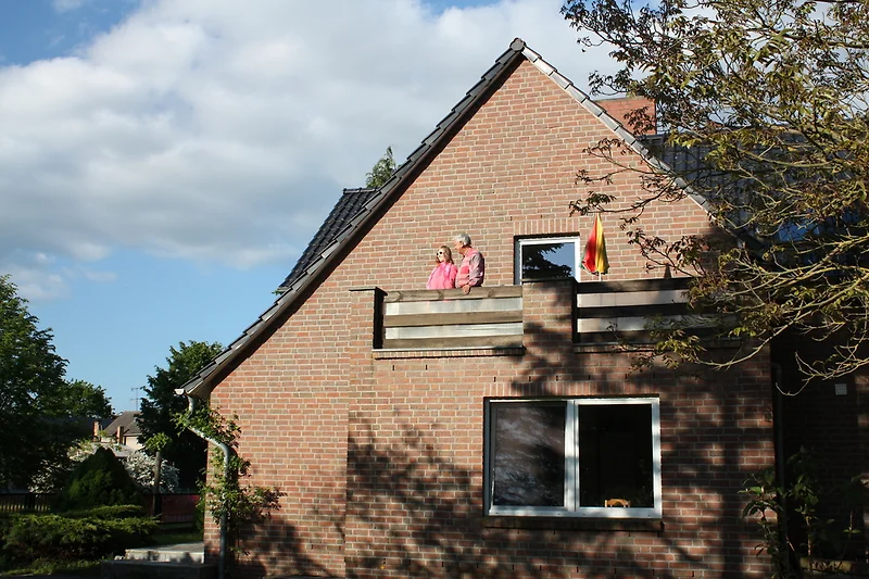 Huis vanaf de binnenplaats