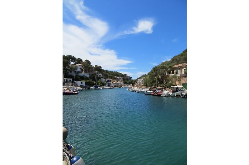 Wunderschöner Hafen in Cala Figuera. Ca. 3-4 Kilometer vom Apartment entfernt 