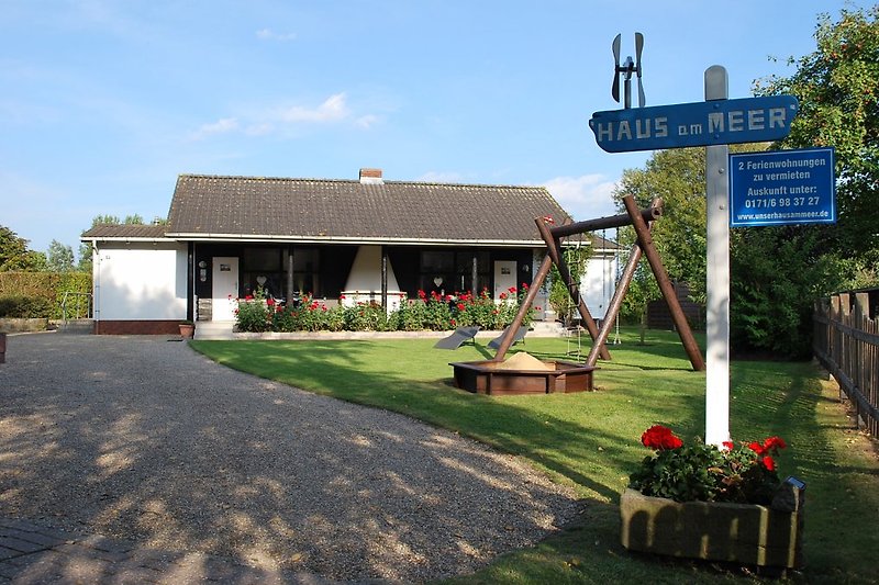 Vorderansicht Ferienhaus
