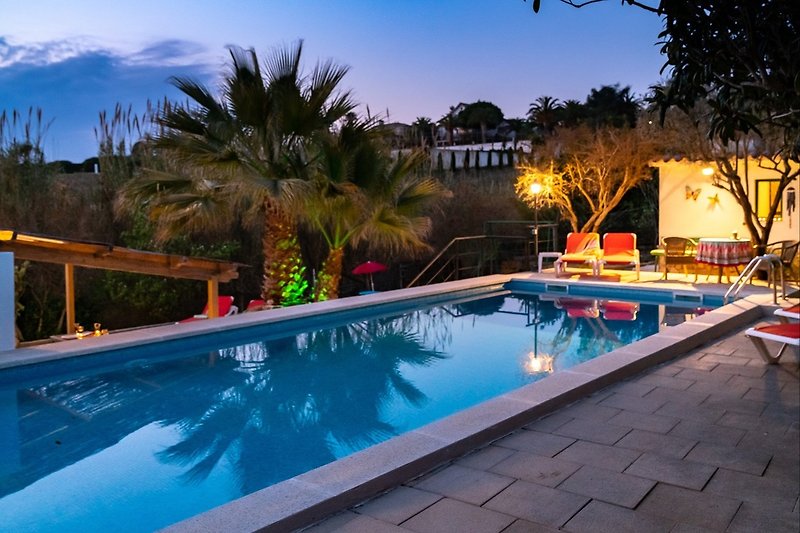 am Pool