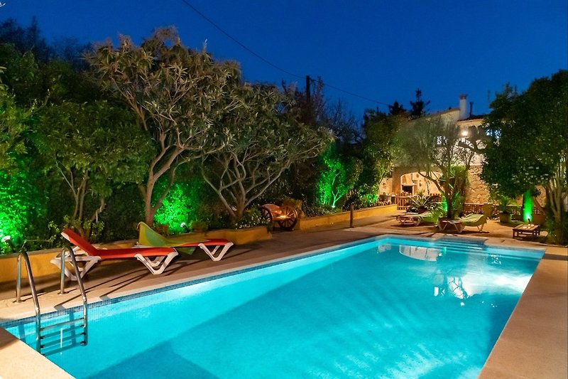 am Pool