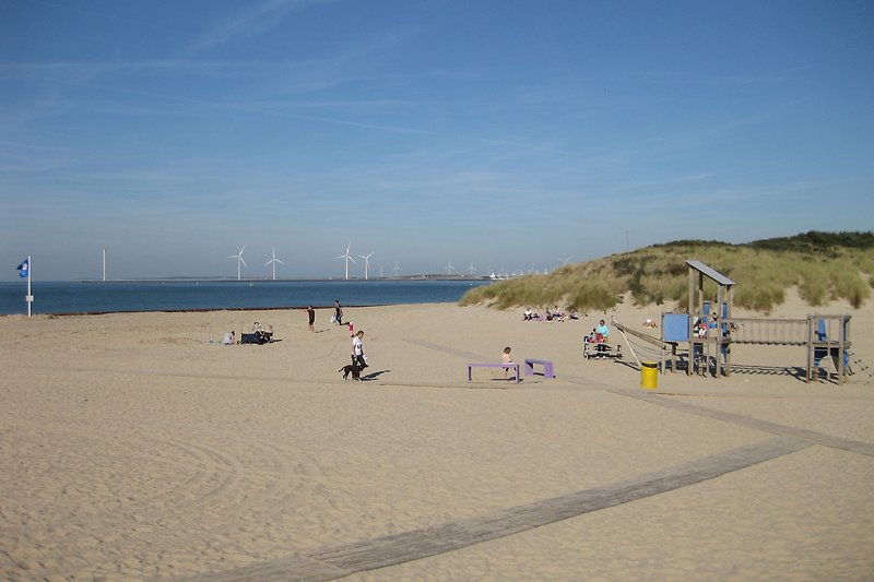 Der de Banjaard- Strand wurde bereits 5 x zum schönsten Strand von der NL gewählt.