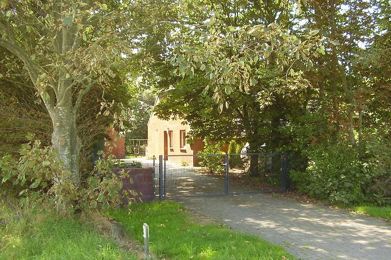 Gemütliches Haus mit Garten und altem Baumbestand