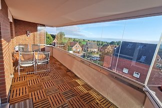 Boven alle daken van Dornumersiel