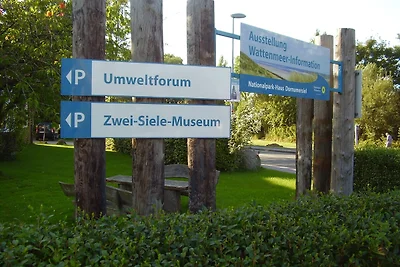 127 Bungalow, Deich, Hund, 7 Pers.