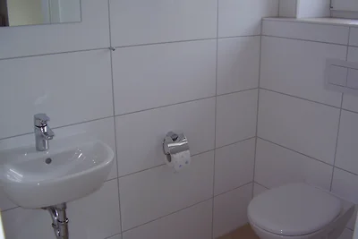 156 Ferienhaus, Zaun, Hund