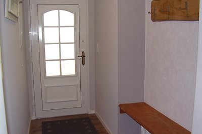 159 Das Küsterhaus, Zaun, Hund