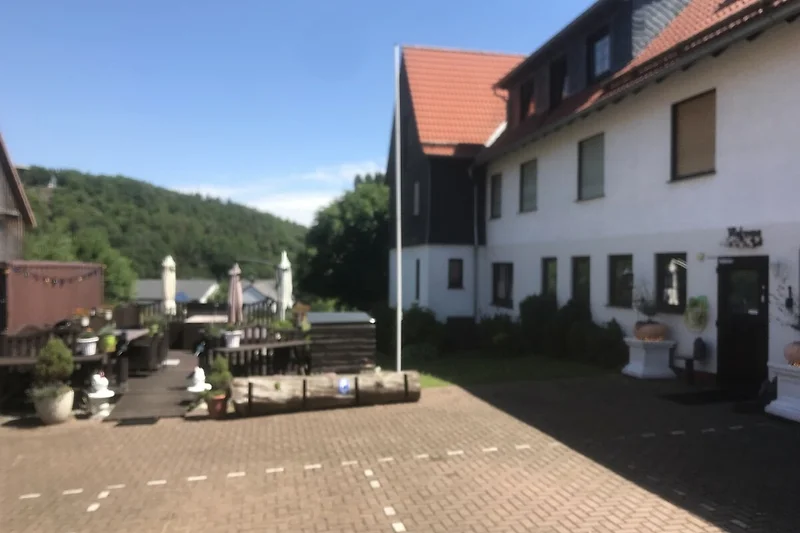 Ingang appartement  , Terras en Tuin,