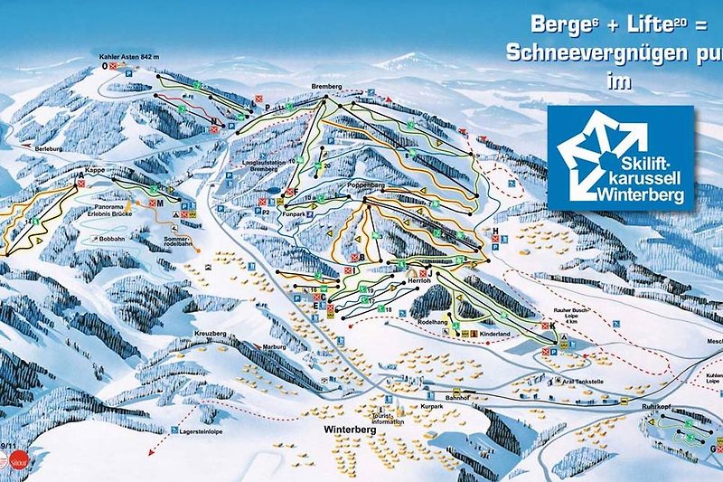 Skiliftkarrussel Winterberg