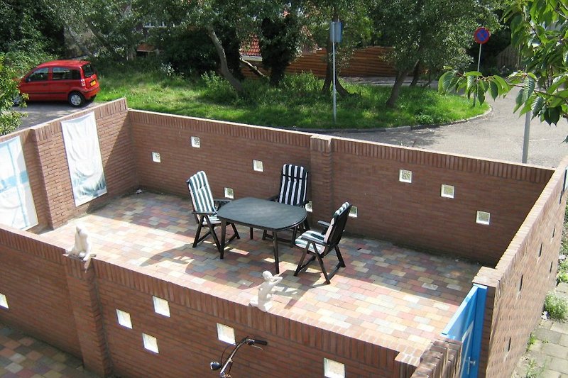 Private-terrasse auf Erdgeschoss