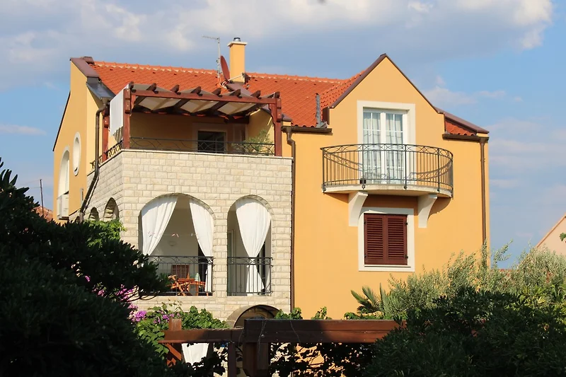 Blick auf das Haus