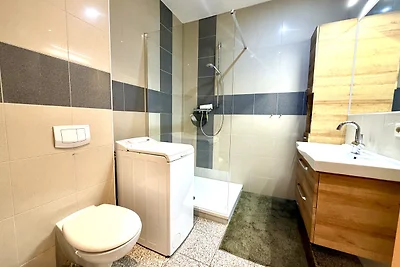 Exclusieve kunstenaarsflat terras