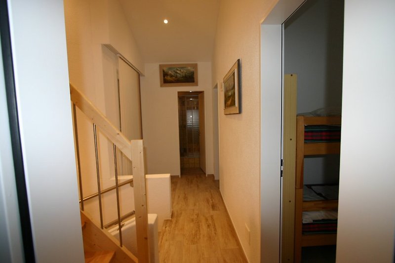Upper floor corridor