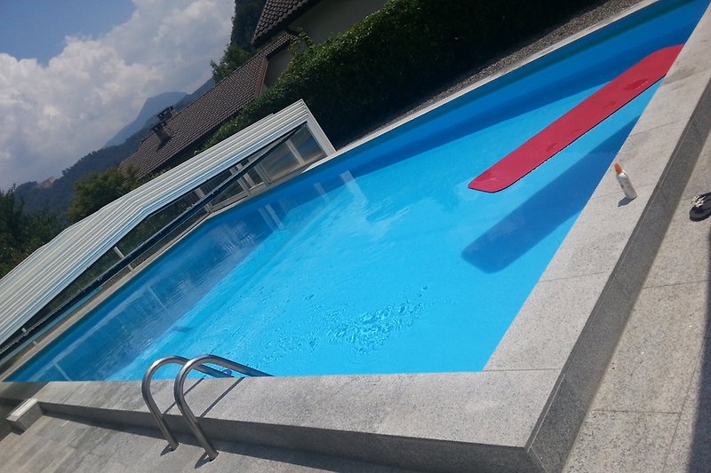 offener Pool