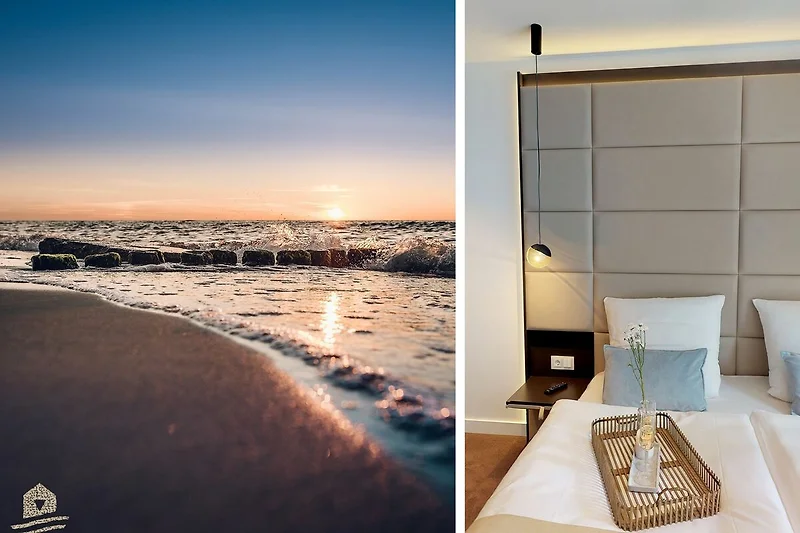 Luxus und Strandnah-Ferienapartment mit Balkon & Sauna in Timmendorfer Strand