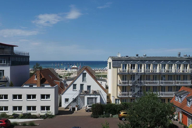 Ausblick vom Balkon