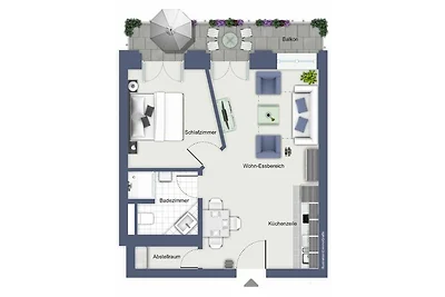 apartman za odmor Obiteljski odmor Kühlungsborn