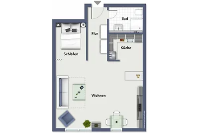 Appartamento Vacanza con famiglia Kühlungsborn