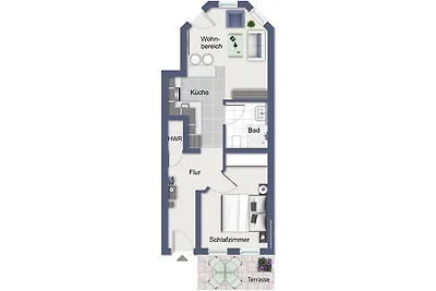 Appartamento Vacanza con famiglia Kühlungsborn