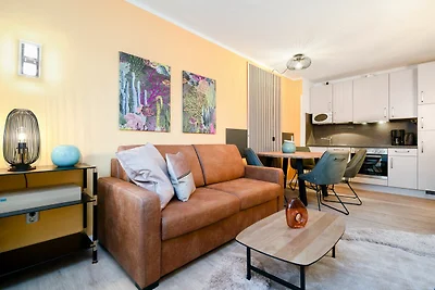 Das Solaris Beach Apartment 15 mit Garten und...