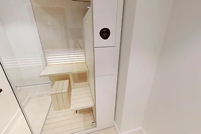 White Pearl Luxussuite mit Sauna und Balkon...