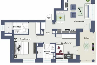 Apartamento Vacaciones familiares Kühlungsborn