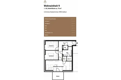 Küstenhain Lodge Appartement 9
