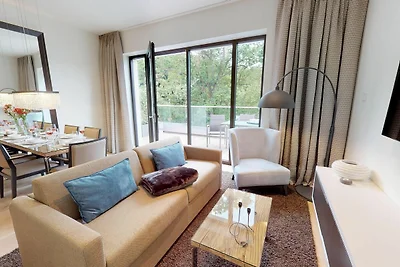 White Pearl Luxus Penthouse mit Sauna, Balkon...