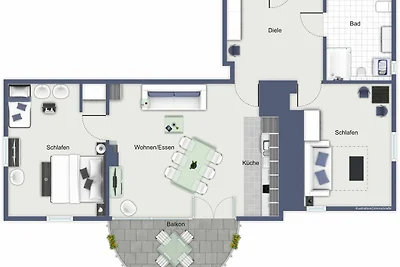Strandpalais Wohnung 11b